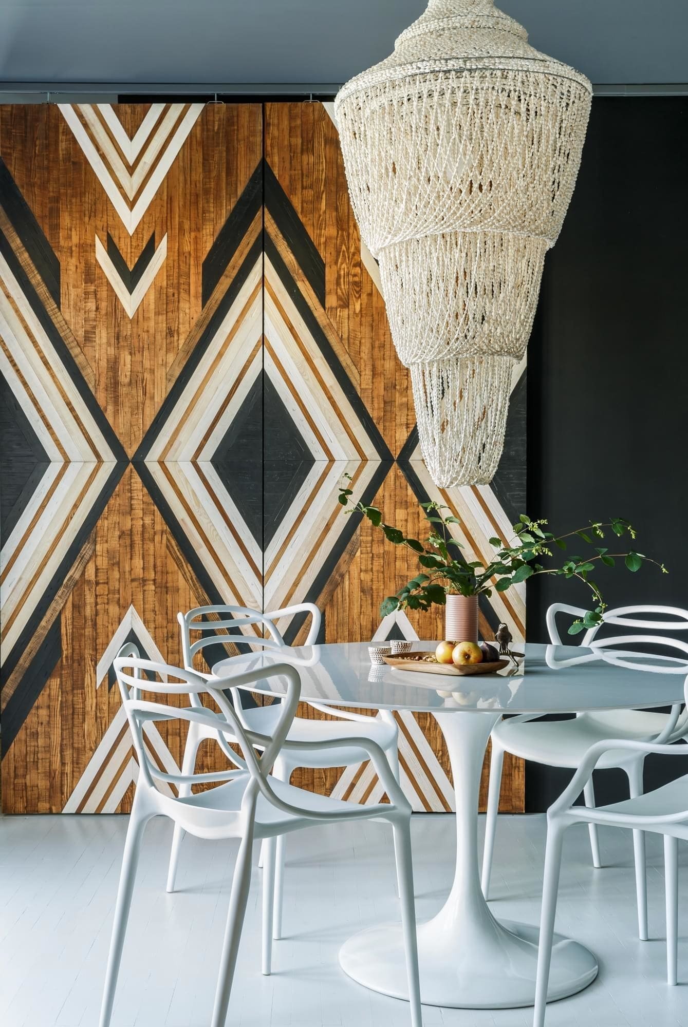 Okouzlující interiér v boho, glamour a botanical stylu
