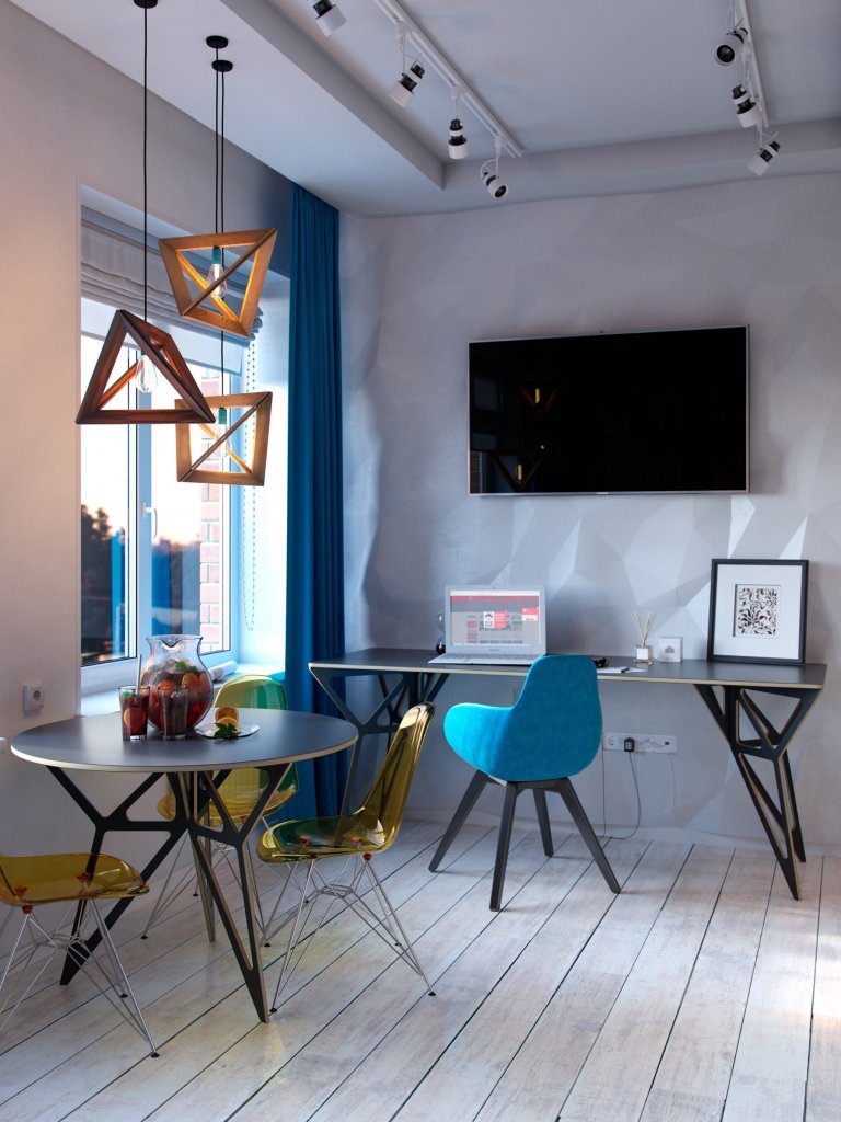 Originální a vzdušné bydlení na pouhých 30 m2