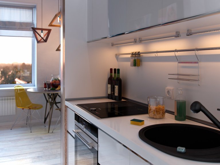 Originální a vzdušné bydlení na pouhých 30 m2