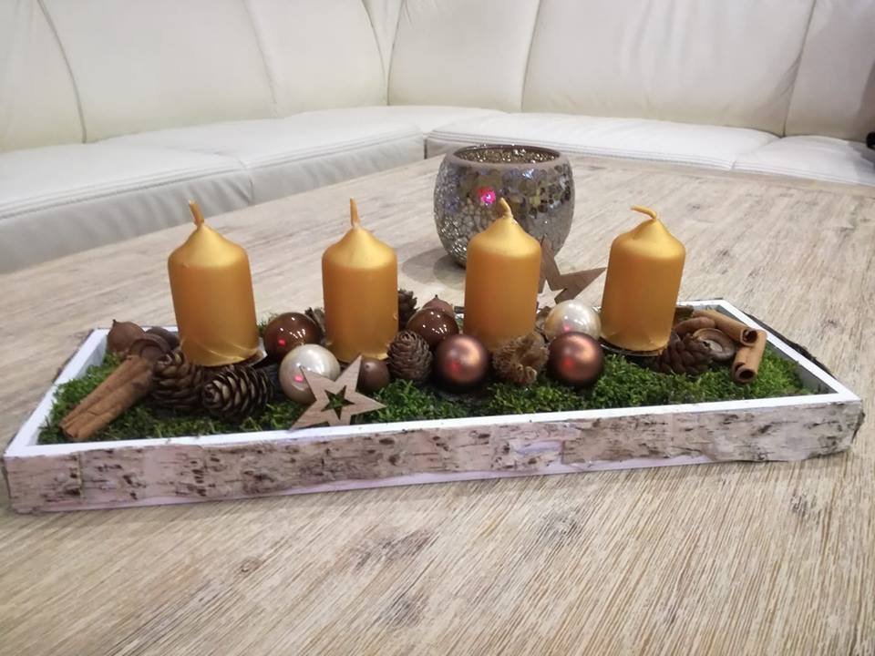 Originální adventní věnce