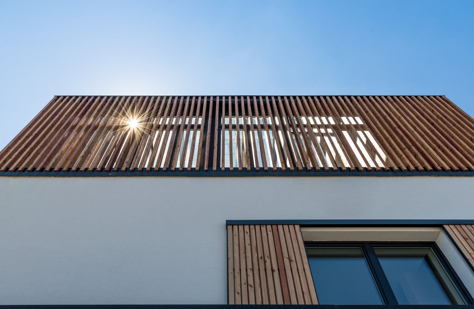 Pasivní dům SkyGarden se střešní zahradou