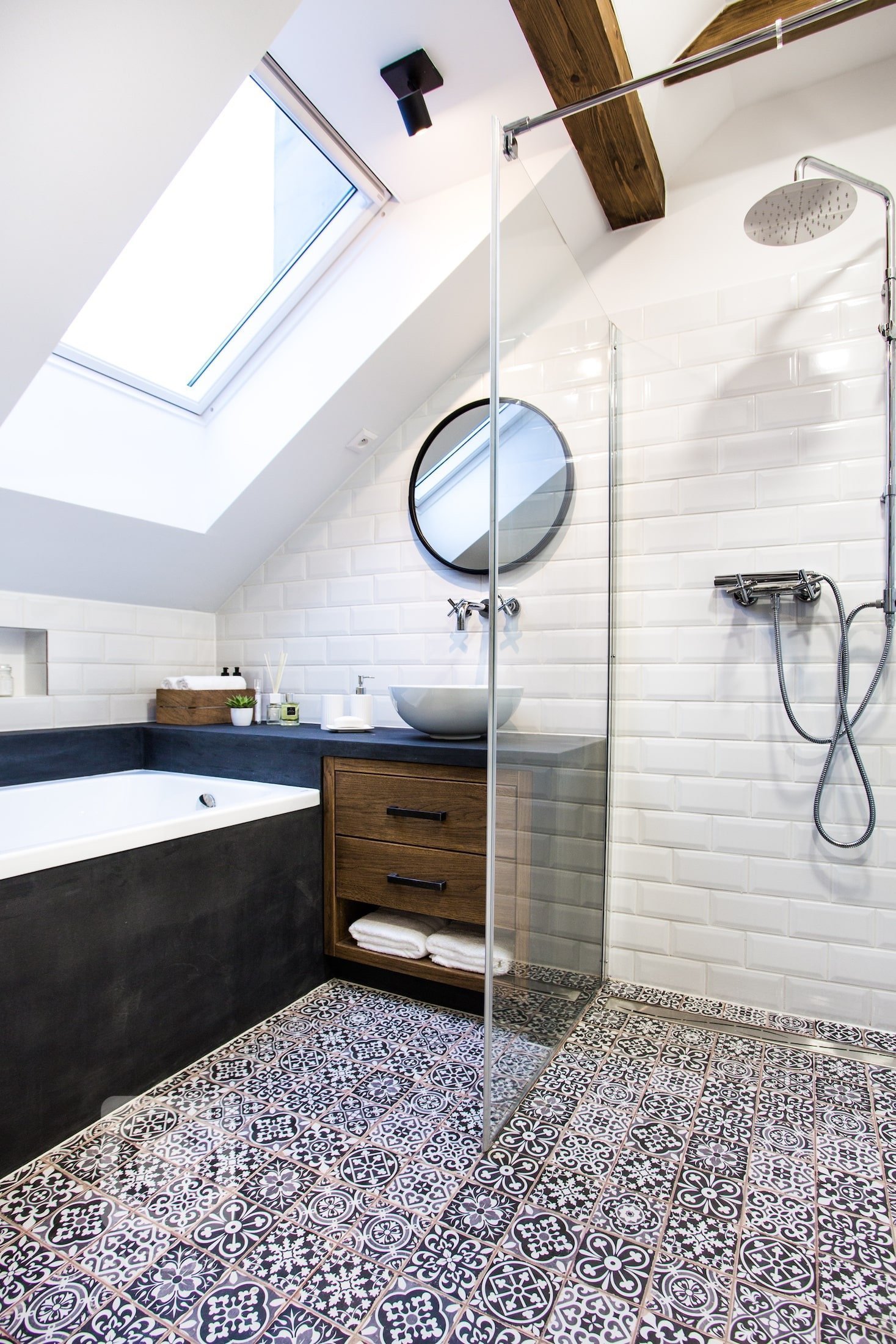 Podkrovní byt cestovatelů (mladé rodiny) v podhůří Beskyd