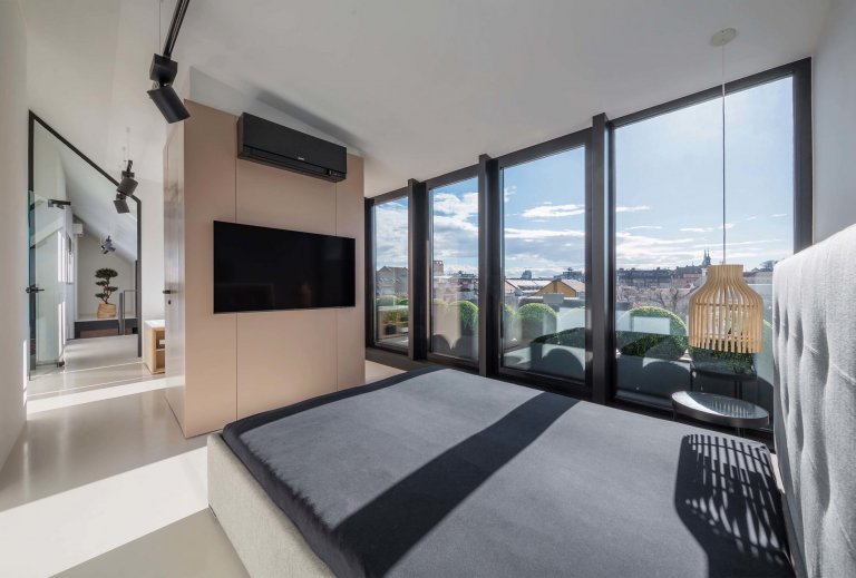 Podkrovní byt v Bratislavě