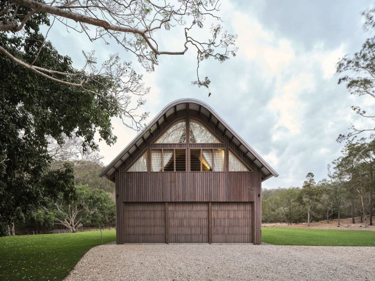 Povedená rekonstrukce stodoly v Brisbane