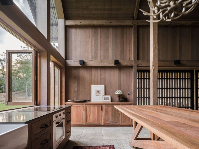 Povedená rekonstrukce stodoly v Brisbane