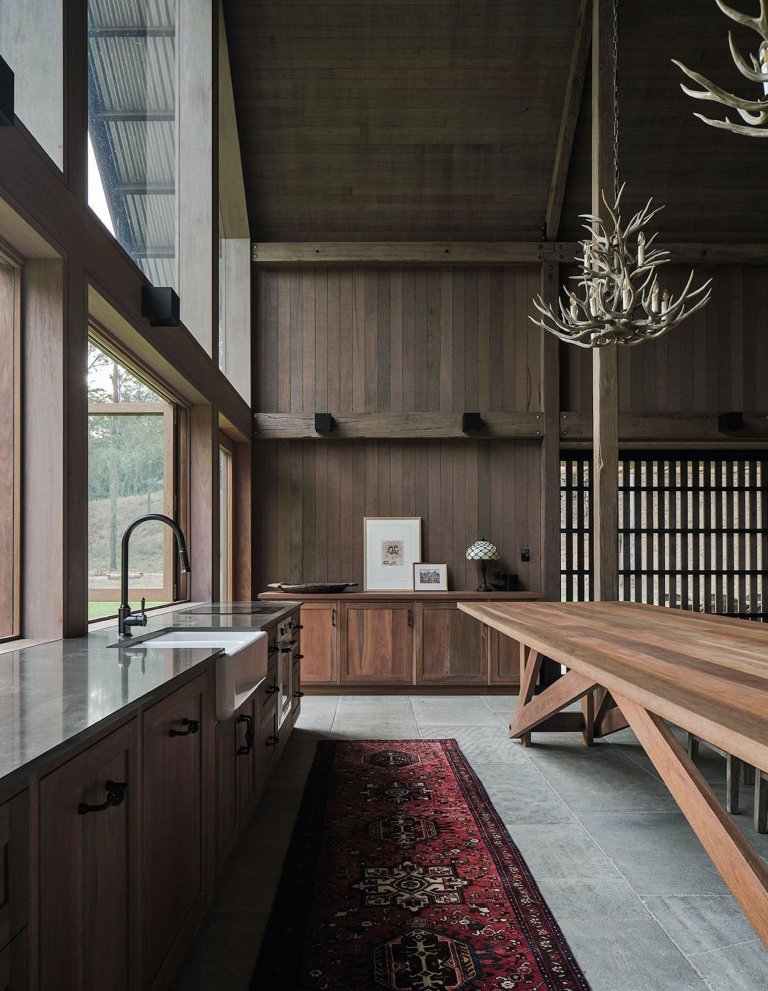 Povedená rekonstrukce stodoly v Brisbane