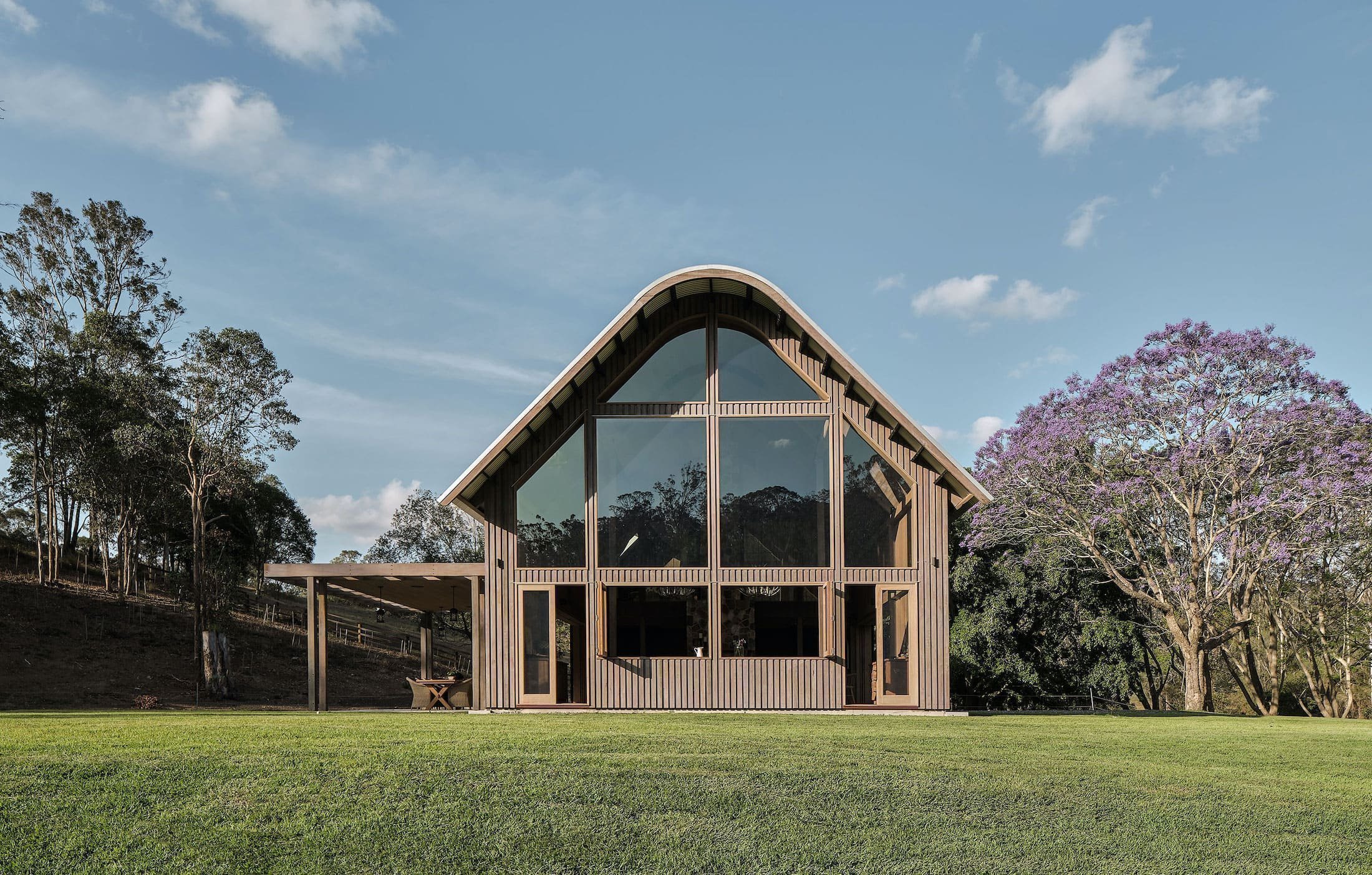 Povedená rekonstrukce stodoly v Brisbane