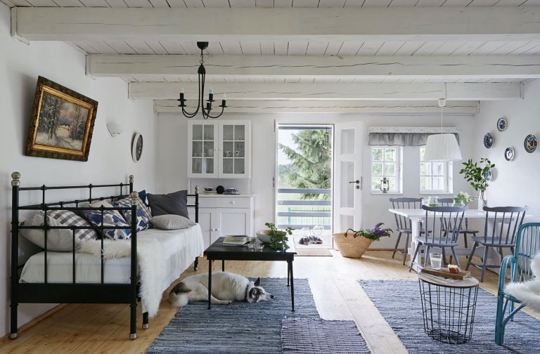 Půvabný dům v údolí luk