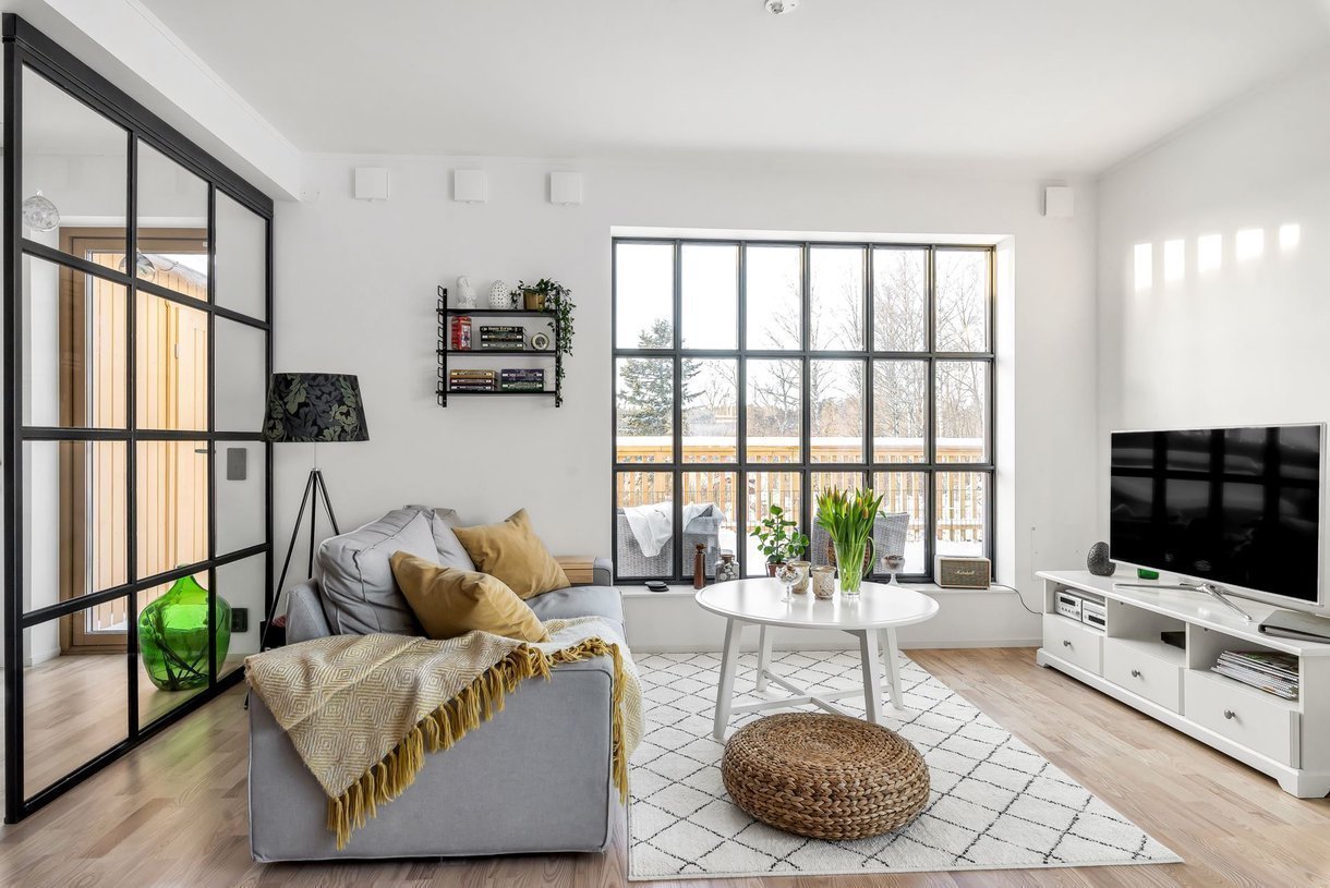 Skandinávské bydlení s nádechem jara