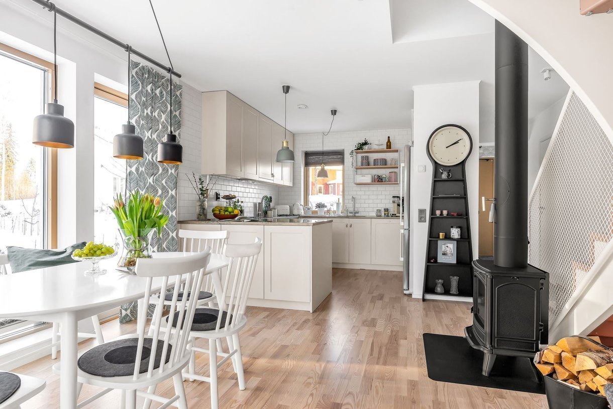 Skandinávské bydlení s nádechem jara