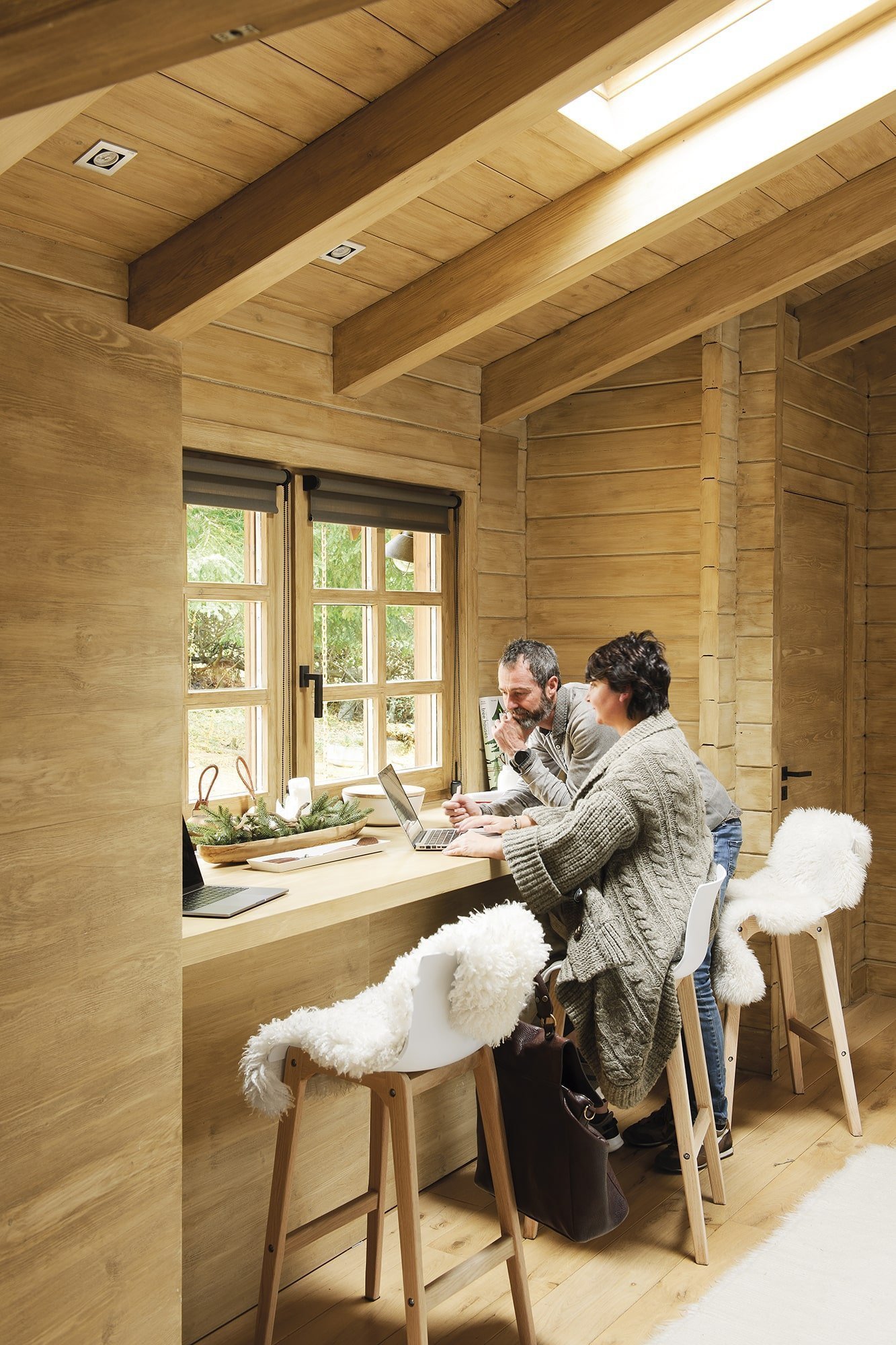 Srub snů ve španělských horách