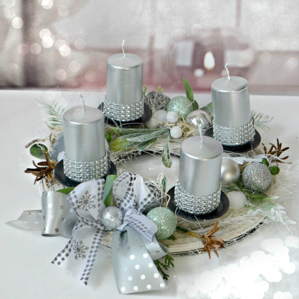 Trendy adventních věnců pro rok 2018