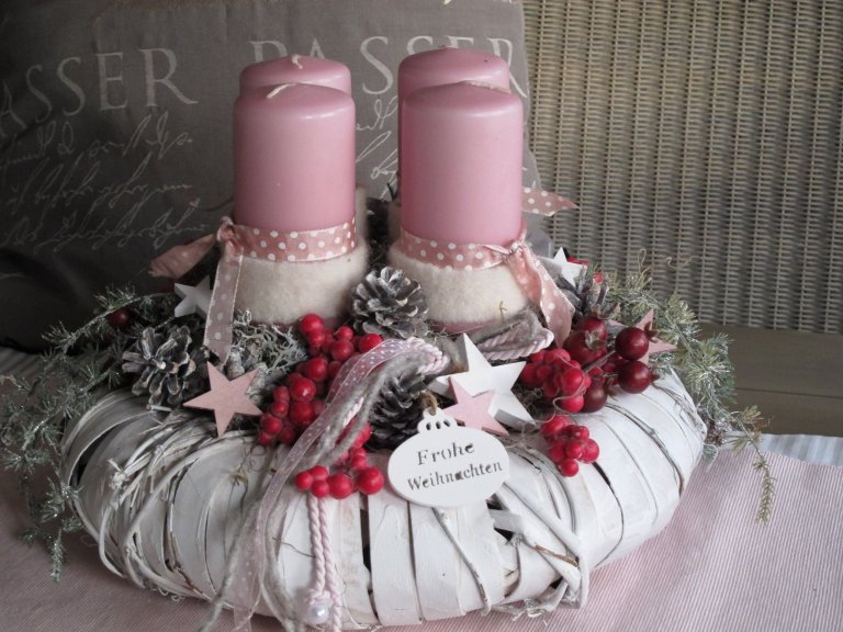 Trendy adventních věnců pro rok 2018