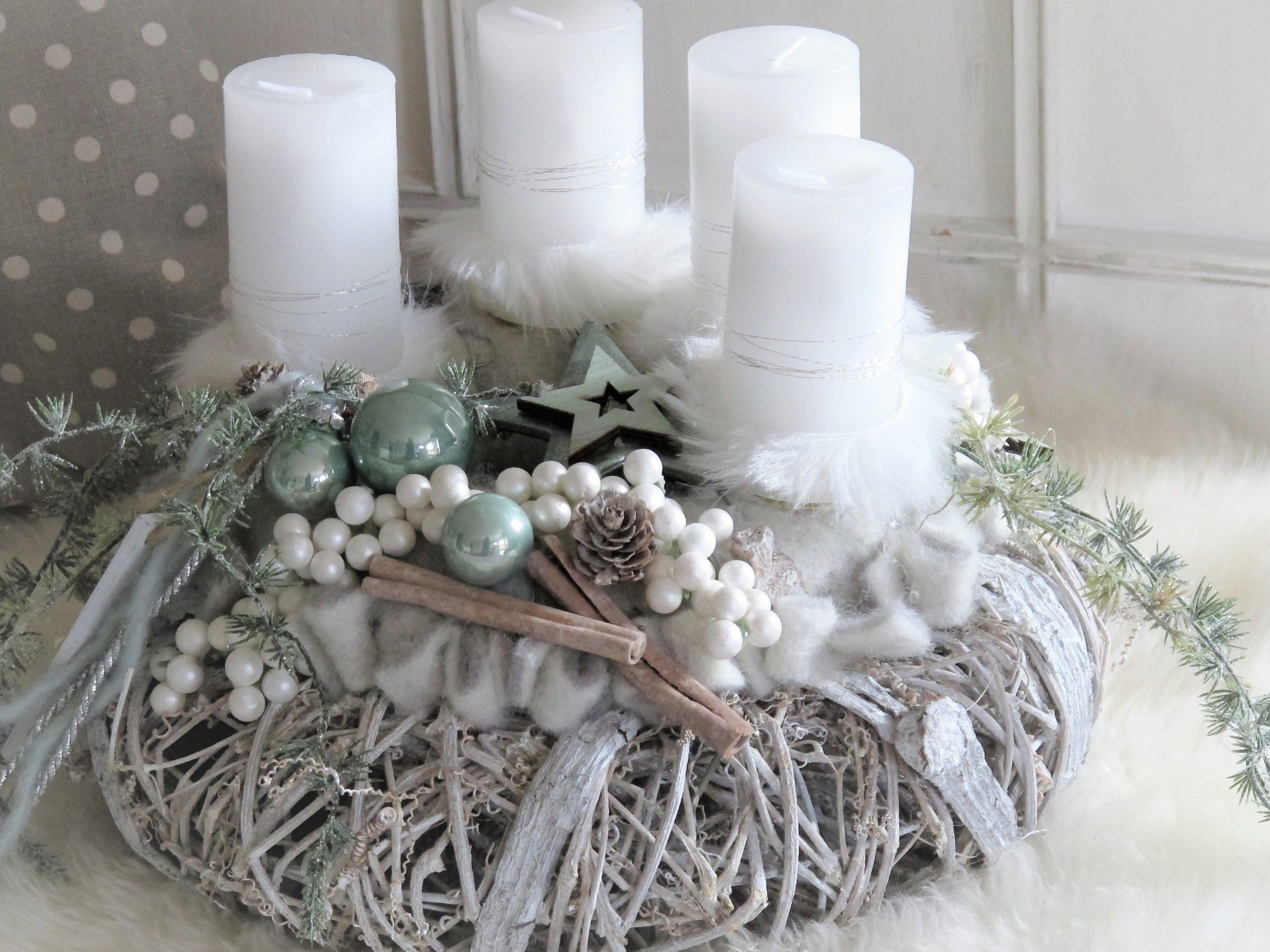 Trendy adventních věnců pro rok 2018