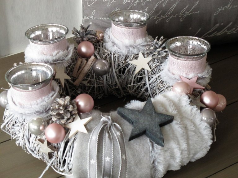 Trendy adventních věnců pro rok 2018