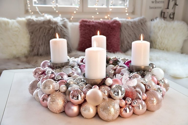 Trendy adventních věnců pro rok 2018