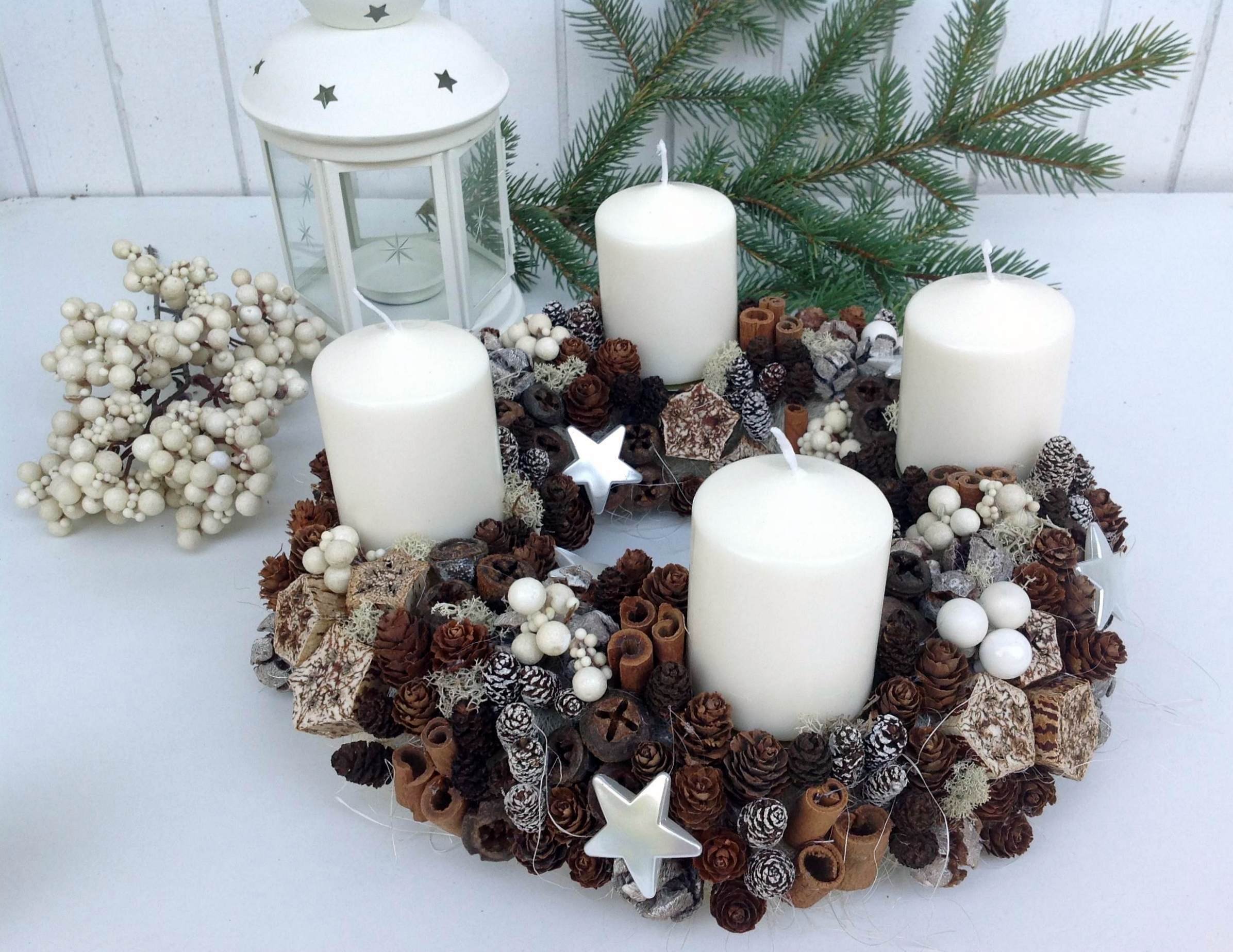 Trendy adventních věnců pro rok 2018