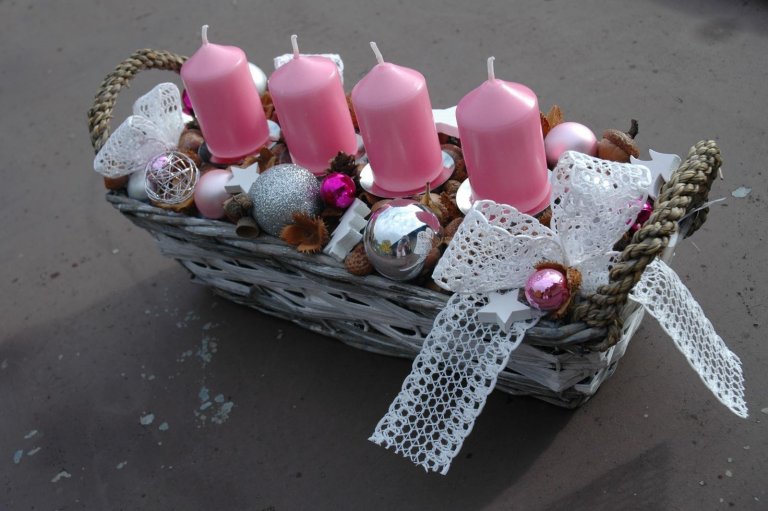 Trendy adventních věnců pro rok 2018