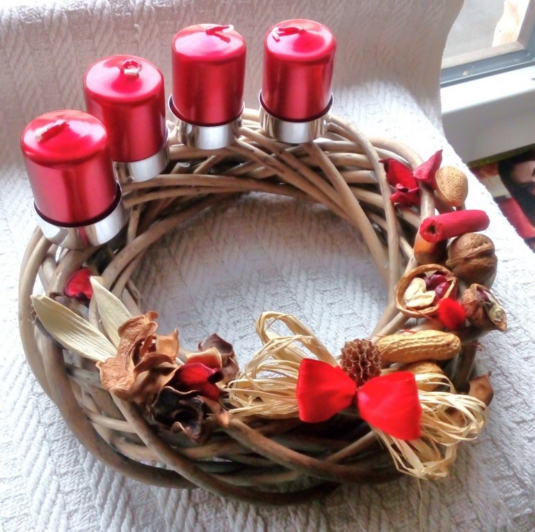 Trendy adventních věnců pro rok 2018