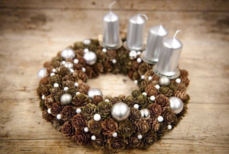 Trendy adventních věnců pro rok 2018