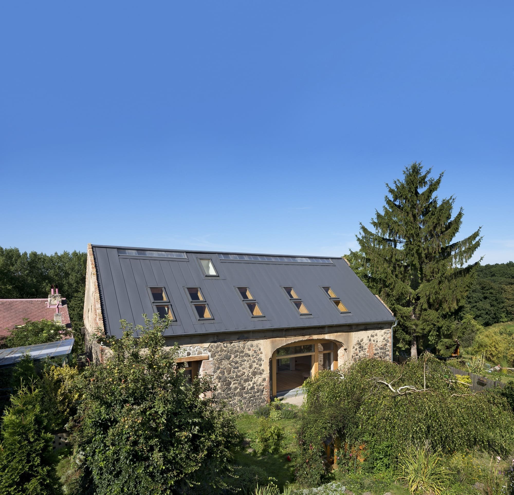 Unikátní přestavba venkovské stodoly