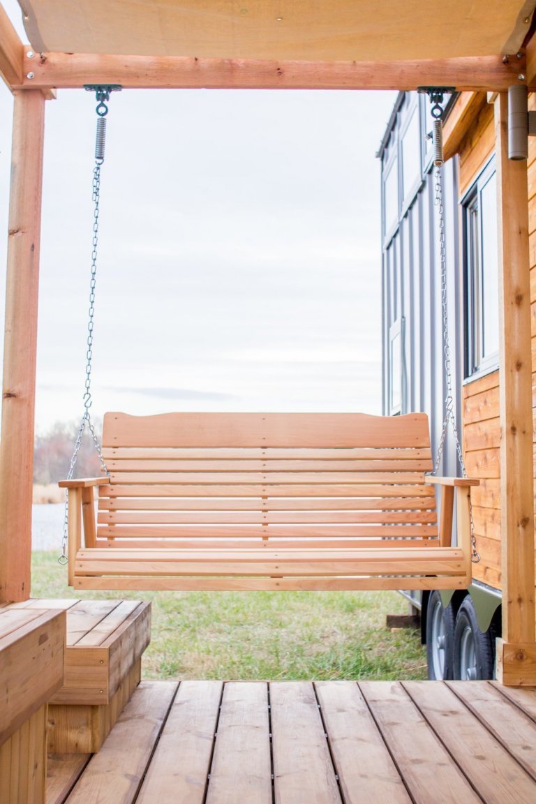 Unikátní tiny house se skleníkem