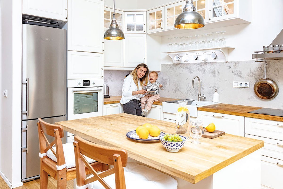 Venkov i exotika v pražském činžovním domě