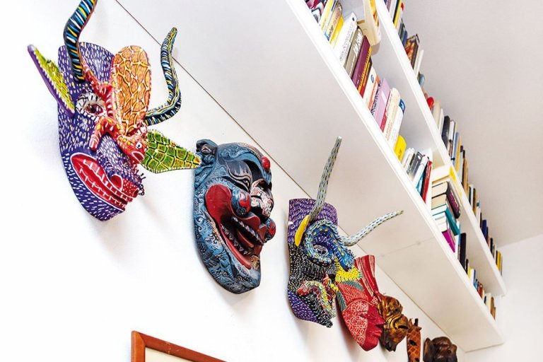 Venkov i exotika v pražském činžovním domě