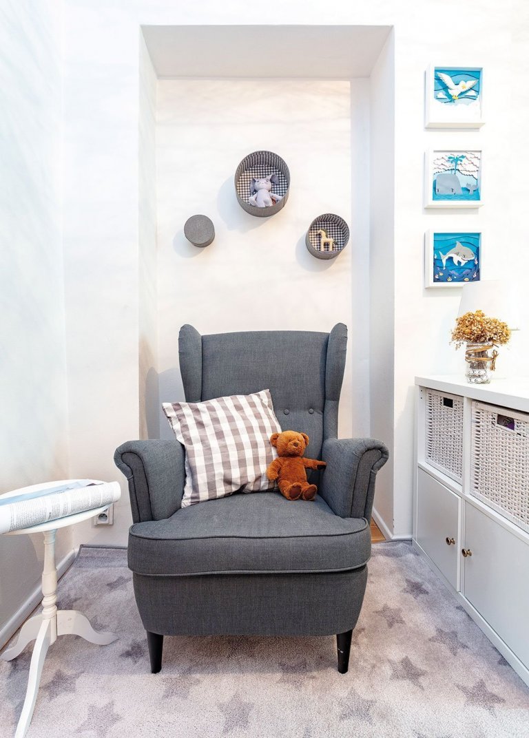 Venkov i exotika v pražském činžovním domě