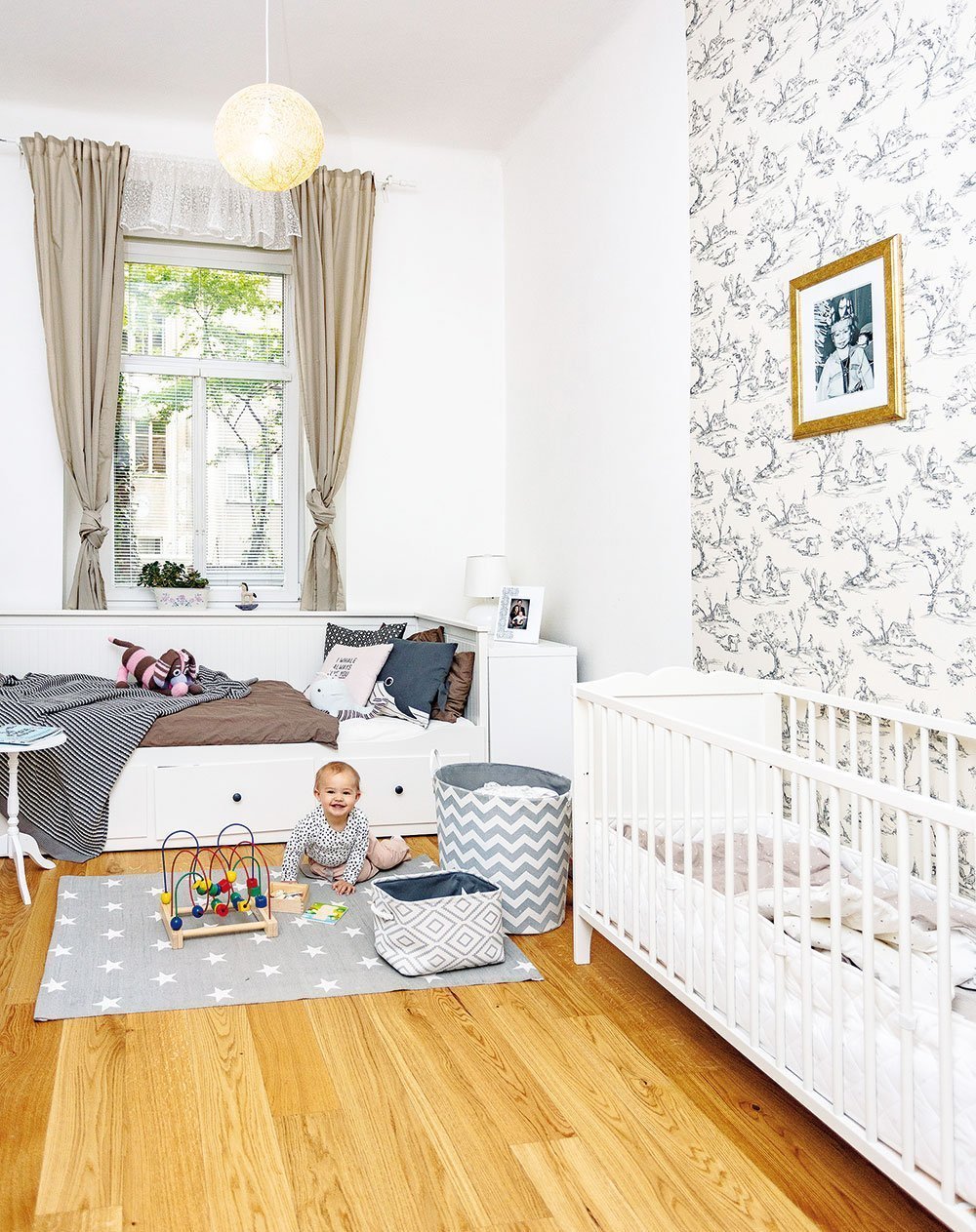 Venkov i exotika v pražském činžovním domě