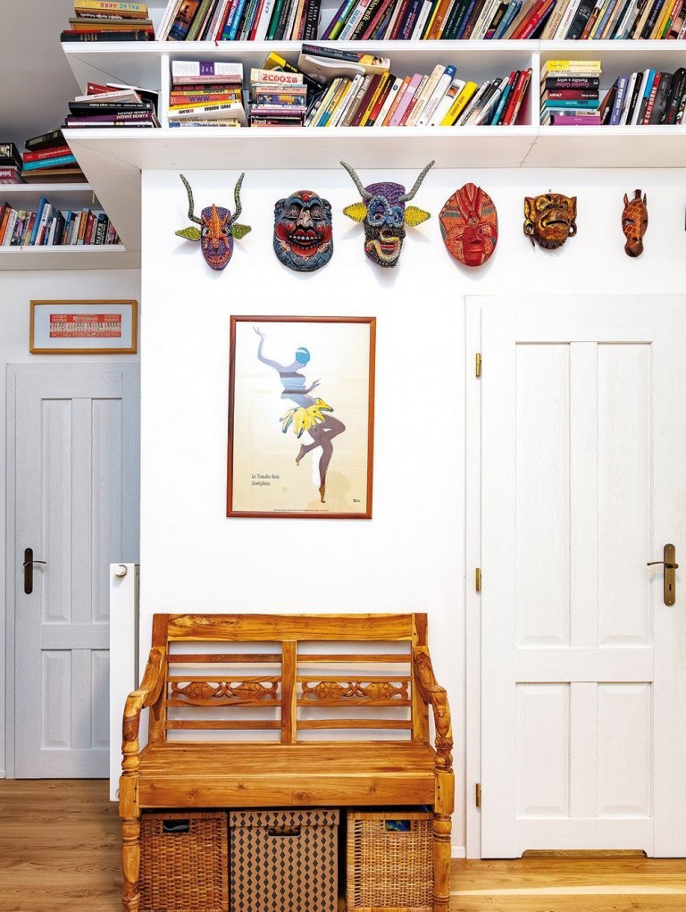 Venkov i exotika v pražském činžovním domě