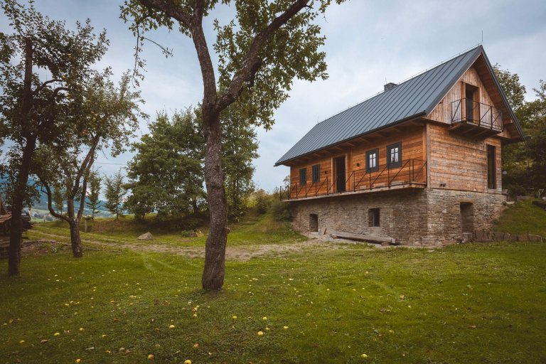 Víkendový dům u lesa
