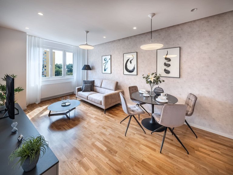 Vzorový byt projektu Přípotoční 35