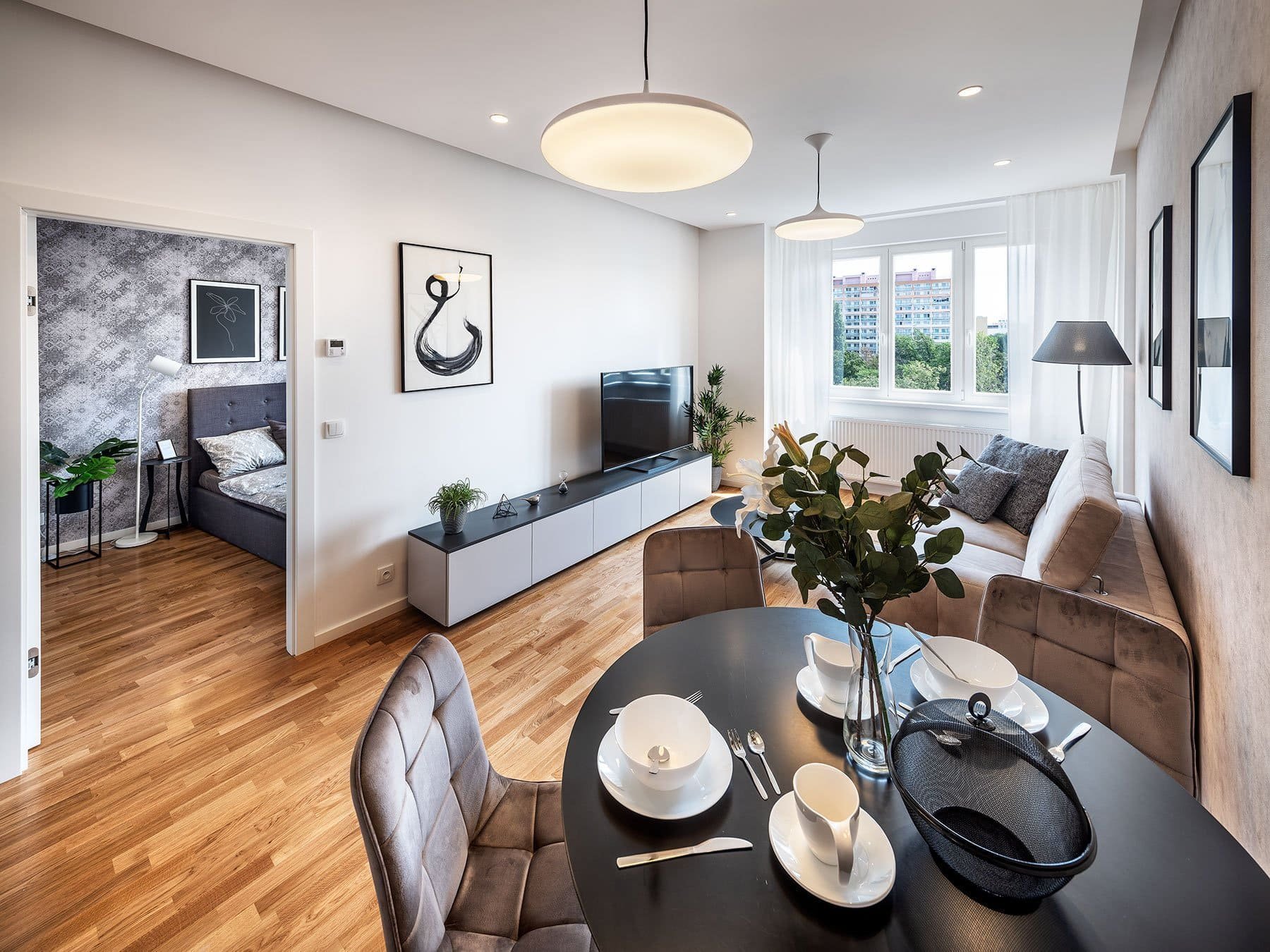 Vzorový byt projektu Přípotoční 35