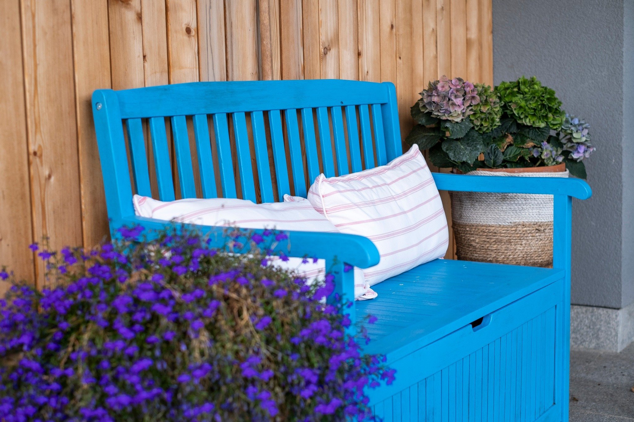 Zahrada zvolna přecházející do krajiny