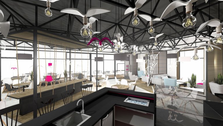 Projekt kavárny Pink Café je zrealizován podle designové studie, na které jsem se podílel společně s&nbsp;architektonickou kanceláří Siadesign. Kavárna je v…