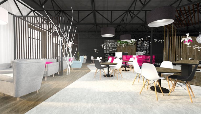 Projekt kavárny Pink Café je zrealizován podle designové studie, na které jsem se podílel společně s&nbsp;architektonickou kanceláří Siadesign. Kavárna je v…