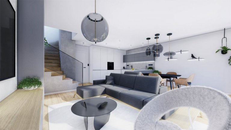 Projekt Irkutské zahrady vznikl jako ukázkový byt pro klienty, kteří hledají moderní a&nbsp;vkusný design. Střídmý styl bytu je oživený originálními prvky,…