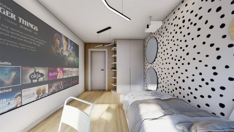 Projekt Irkutské zahrady vznikl jako ukázkový byt pro klienty, kteří hledají moderní a&nbsp;vkusný design. Střídmý styl bytu je oživený originálními prvky,…