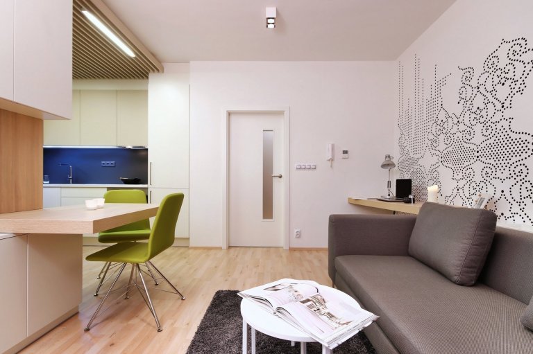 Zejména u malometrážních bytů jsou díky vysokým pořizovacím cenám stále žádanější chytrá řešení. My jsme jedno takové zvládli!&nbsp;

Byt na ulici Kigginsova…