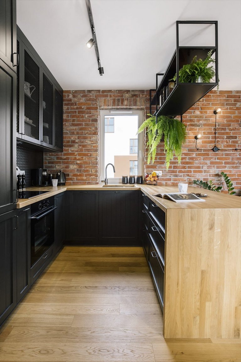 Malý byt ve stylu loftu