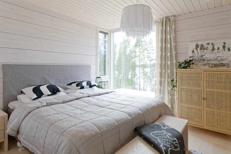 KONTIO Glasshouse je dřevěný dům z lepených hranolů SmartLog o rozměrech 205x275 (inovativní technologie SmartLog zamezuje sedání dřeva). Tento Glasshouse s…