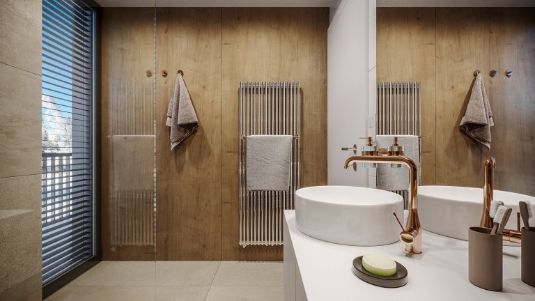 Apartmánový dům Harrachov - interiér skandinávský