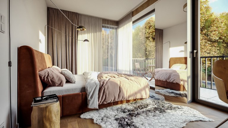 Apartmánový dům Harrachov - interiér skandinávský