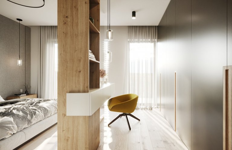 Interiér projektu Na Meandru vychází z architektury a konceptu celého developerského projektu. Design domů je inspirován přírodou a sluncem a zároveň ale i…