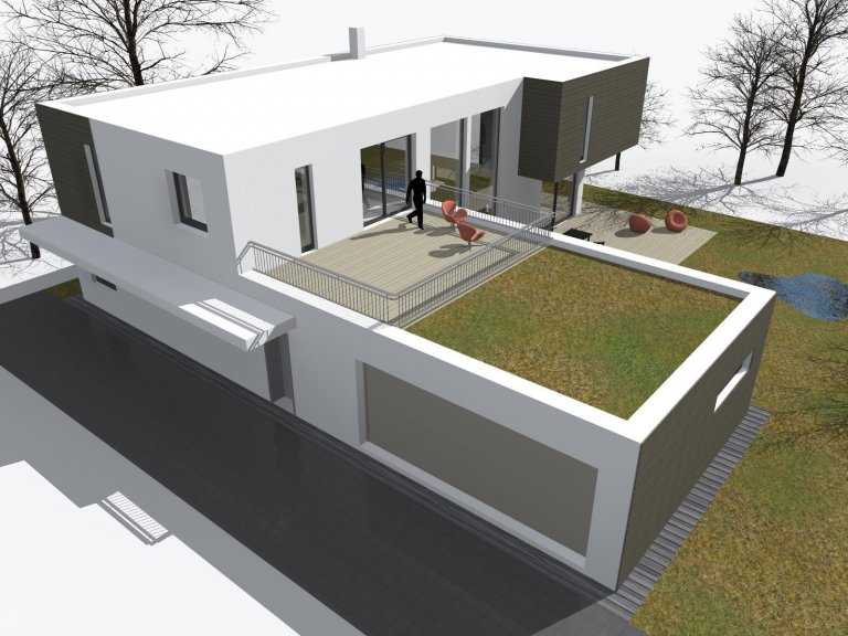 Novostavba rodinného domu v príjemnom zelenom prostredí.&nbsp;
