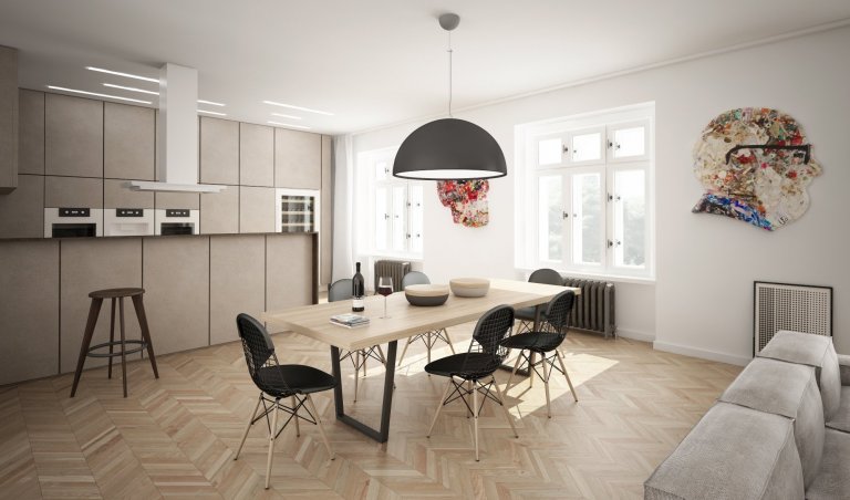 duplex apartment Ovenecká