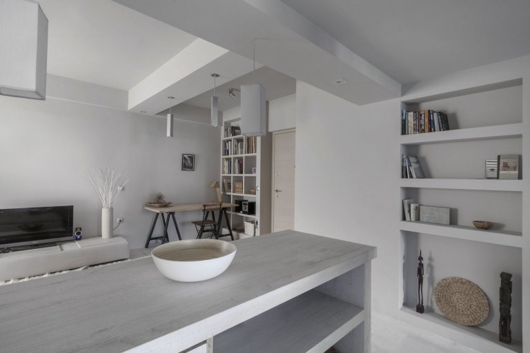 Apartmán v bílém provedení