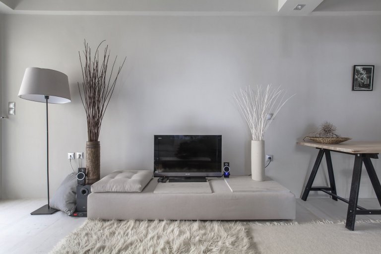 Apartmán v bílém provedení