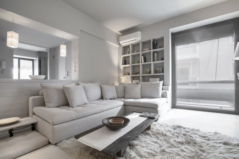 Apartmán v bílém provedení